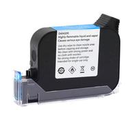 XGdEKA 3 5 1pcs Solvent Ink Cartridge Compatible With 2588 2588+ 2588M Handheld Printer No Encryption 600DPI Date 12.7mm Inkjet Coder Replacement Ink Cartridge(2588-Black-1pcs)