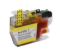 XGdEKA 4color LC472 LC472XL Ink Cartridge Compatible With MFC-J2340DW MFC-J3540DW MFC-J3940DW Printers Replacement Ink Cartridge Color(LC472XL-Y)