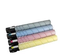 XGdEKA 4PCS 1Set TN220 Toner Cartridge For Compatible Color Copier C221 C221S C281 C7128