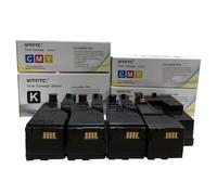 XGdEKA 4Pcs Compatible Powder Toner Cartridges With Developer For Phaser 6010 6000 Workcentre 6015 6015V Laser Printer(Code1-106R01627-1630)