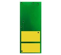 XGdEKA 4PCS Compatible Toner Cartridge Chip CRG 045 CRG-045 CRG045 Works With MF634Cdw MF632Cdw MF631Cn MF633Cdw MF635Cx LBP611Cn LBP612C LBP612Cdw Printers(Y 1239C001 1.3K WW)