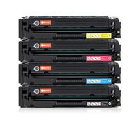 XGdEKA 4Pcs W2220A W2220X 222X 222A Compatible Toner Cartridge For Pro MFP 3388sdw 3288dn 3288dw 3388fdn 3388fdw Printer Replacement(222X with new chip)