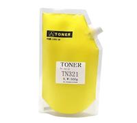 XGdEKA 500g Refill Toner Powder Compatible For TN321 TN324 C224 C284 C364 7822 7828 221 221S 281 7122 Toner Cartridges(500g-Yellow)