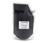 XGdEKA 500g Refill Toner Powder Compatible For TN321 TN324 C224 C284 C364 7822 7828 221 221S 281 7122 Toner Cartridges(500g-Black)