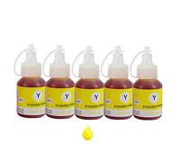 XGdEKA 5PCS Refill Ink Kit Compatible With DCP-T220 DCP-T226 DCP-T300 DCP-T310 DCP-T420W DCP-T425W DCP-T426W DCP-T428W DCP-T500W Printers(5Yellow)