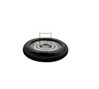 XGdEKA 625ZZ Bearings 9PCS 12PCS 14PCS Passive Round Roller Wheel With Nylon Plastic Wheel 5x21 5x7mm For 3D Printer Parts Compatible With Kossel Style Printers