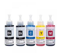 XGdEKA 664 672 673 Refill Dye Ink Compatible With EPN L100 L110 L120 L210 L310 L355 L360 L364 L365 L486 L550 L800 L805 L810 Printers Works With Similar Printer Models(5PCS)