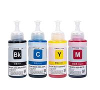 XGdEKA 664 672 673 Refill Dye Ink Compatible With EPN L100 L110 L120 L210 L310 L355 L360 L364 L365 L486 L550 L800 L805 L810 Printers Works With Similar Printer Models(4PCS)