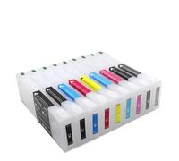 XGdEKA 700ML Refillable Empty Ink Cartridge T8041 T8042 T8043 T8044 T8045 T8046 T8047 T8048 T8049 T804A Compatible With P6000 P7000 P8000 P9000 Series Printers Europe Version(9color)