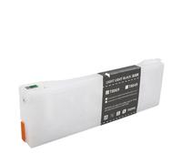 XGdEKA 700ML Refillable Empty Ink Cartridge T8041 T8042 T8043 T8044 T8045 T8046 T8047 T8048 T8049 T804A Compatible With P6000 P7000 P8000 P9000 Series Printers Europe Version(T8049-LLK)