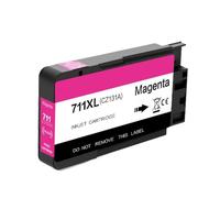 XGdEKA 711XL 711 Ink Cartridge Replacement With Ink Works With DesignJet T120 T520 Printers Compatible Alternative(Magenta)