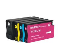 XGdEKA 712 712XL Ink Cartridge Replacement With Stable Chip Compatible For DesignJet T230 T210 T250 T630 T650 Printers(BK C M Y)