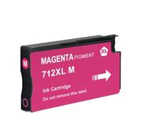 XGdEKA 712 712XL Ink Cartridge Replacement With Stable Chip Compatible For DesignJet T230 T210 T250 T630 T650 Printers(Magenta)