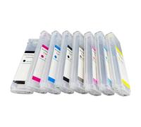 XGdEKA 8PCS 280ml Refillable Ink Cartridge With ARC Chip Compatible With DesignJet Z2100 Z5200(With Chip)