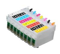 XGdEKA 8pcs Refillable Ink Cartridge CISS CIS Compatible With 1900 R1900 T0870 T0871 T0872 T0873 T0874 T0877 T0878 T0879 Printer Models