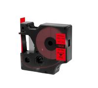 XGdEKA 9mm 12mm 19mm 24mm 18431 18443 18432 18444 18433 18445 1805431 Compatible Labels For Printer Models 4200 5000 5200 6000(Black on Red)