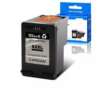 XGdEKA Black And Tri-Color 62 62XL Ink Cartridge Compatible With 5540 5545 5660 7640 7645 8000 Printers(1 Black)