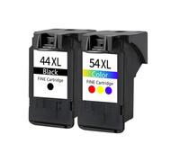 XGdEKA Black Ink Cartridge PG-44 CL-54 Color Ink Cartridge CL-54 Compatible With Printer E471 E201 E401 E402 E3110(Color)
