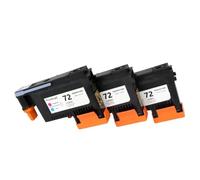 XGdEKA C9380A Compatible For 72 Print Head Works With Designjet T1200 T1300 T2300 T1100ps T1100mfp T1120ps T1120 HD T1120 Printers(3pc 1set)