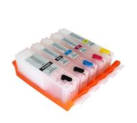 XGdEKA Colorsun Refillable Ink Cartridges PGI550 CLI551 5pcs Compatible With Printer Models IP7250 IX6850 MG5450 MG5650 MX925 For Part Number PGI-550 CLI-551