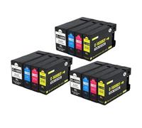 XGdEKA Compatible 4Color PGI1400 PGI-1400XL Ink Cartridge Works With MAXIFY MB2040 MB2340 MB2140 MB2740 Printers PGI-1400 1400(3 Set)