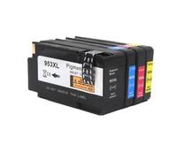 XGdEKA Compatible 953XL Ink Cartridge For 953 And 953XL Black CMYK Works With Printer Models OfficeJet Pro 7720 7730 7740 8210 8218(1SET)
