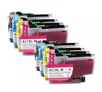XGdEKA Compatible Ink Cartridge 4color LC427 LC427XL For HL-J6010DW MFC-J5955DW MFC-J6955DW MFC-J6957DW MFC-J6959DW Printers(2set)