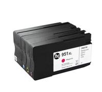 XGdEKA Compatible Ink Cartridge For Officejet Pro 950 951 950XL 951XL 8100 8600 8610 8620 8650 251 276DW Printers And Print Head Parts(C M Y BK)