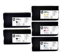 XGdEKA Compatible Ink Cartridge For Officejet Pro 950 951 950XL 951XL 8100 8600 8610 8620 8650 251 276DW Printers And Print Head Parts(C M Y BK BK)