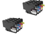 XGdEKA Compatible Ink Cartridge For Part Number LC424 424 Compatible With Printer Models DCP-J1200W DCP-J1200WE(2 Sets 8 PCS)