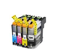 XGdEKA Compatible Ink Cartridge LC223 LC221 223 For DCP-J562DW J4120DW MFC-J480DW J680DW J880DW J5320DW Printers(1Set)