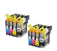 XGdEKA Compatible Ink Cartridge LC223 LC221 223 For DCP-J562DW J4120DW MFC-J480DW J680DW J880DW J5320DW Printers(2Set)