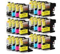 XGdEKA Compatible Ink Cartridge LC233 LC231 For Printers MFC-J4620DW MFC-J5720DW MFC-J5320DW MFC-J480DW MFC-J680DW DCP-J562DW(6BK 6C 6Y 6M)
