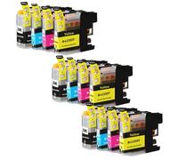 XGdEKA Compatible Ink Cartridge LC233 LC231 For Printers MFC-J4620DW MFC-J5720DW MFC-J5320DW MFC-J480DW MFC-J680DW DCP-J562DW(3BK 3C 3Y 3M)