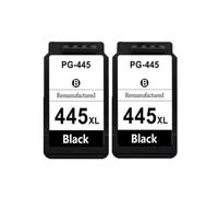 XGdEKA Compatible Ink Cartridge PG445 CL446 445XL 446XL For MX494 MG2440 MG2540 MG2940 IP2840 MG2545 TS3140 MG3040 TR4540 Printers(2Pack BK)