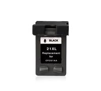 XGdEKA Compatible Ink Cartridge Replacement For 21 22 21XL 22XL Works With Deskjet F2180 F2280 F4180 F2200 F380 380 Printer(1 BK)