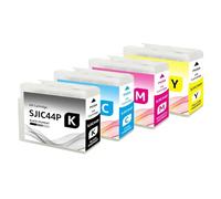 XGdEKA Compatible Ink Cartridge T52Q1 T52Q2 T52Q3 T52Q4 SJIC44P For CW-C4030 C4030 Color Label Printer Replacement For SJIC44P Ink Cartridge(1Set 4Color)