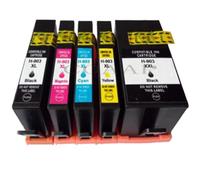 XGdEKA Compatible Ink Cartridge Upgrade 903 903XL For Officejet Pro 6950 6960 6961 6963 6964 Printers Works With 903XL 907XL Cartridges(5pcs-2BK C M Y)