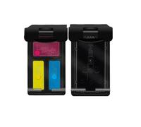 XGdEKA Compatible Refillable Ink Cartridge For Printers PG88 CL98 PG-88 CL-98 Works With E500 E510 E600 E610 Models(1 BK 1 Color)