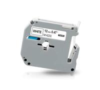 XGdEKA Compatible Tape For Label Maker M-K231 MK231 131 9mm 12mm PT-90 PT80 PT70 PT65(Black on White)