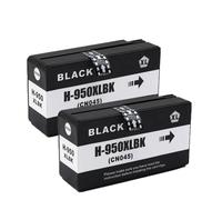 XGdEKA Compatible With Printer Supplies Officejet Pro 8100 8600 8610 8615 8620 8625 251dw 276dw For 950 950XL 951XL 950 951 Ink Cartridges(2BK)