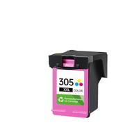 XGdEKA Compatible XL Ink Cartridge Black Multicolor For 305 Works With 6000 6020 6032 6075 6400 6420 6430 6458 2700 2710 2720 2724 4100 4120 Printers(305XXL CL)