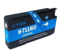 XGdEKA CZ130A CZ131A CZ132A CZ133A Ink Cartridge Full With Ink Compatible With Printer Supplies 711 711XL 711 For Part Number 8K1927225B 1G724-97012 For Use With DesignJet T120 T520 Printer(C)