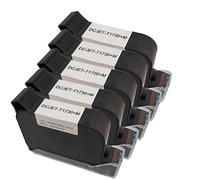 XGdEKA DCODE 1730M 12.7mm TIJ Ink Cartridge Compatible With Water-Solvent Black Inks Replacement Cartridges(5PCS)