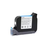 XGdEKA ECO Solvent Ink Cartridge JS12M 12. 7MM Compatible With Non Encrypted Handheld Inkjet Printers Fast Drying Ink With Strong Adhesion(White)