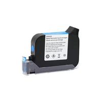 XGdEKA ECO Solvent Ink Cartridge JS12M 12. 7MM Compatible With Non Encrypted Handheld Inkjet Printers Fast Drying Ink With Strong Adhesion(Blue)