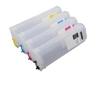 XGdEKA Empty Refillable Ink Cartridge 280ML Compatible With DesignJet 728 10 82 730 830 T830 T730 500ps 800ps 815mfp 500 510