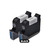 XGdEKA G1309S 308S Printer Ink Cartridge Compatible With Handheld Inkjet Printers Quick Drying 25. 4mm Print Height Black Red Blue Green Yellow Ink Set Of 5 Colors(Invisible red ink)