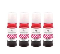 XGdEKA GI-81 GI71 GI-91 GI11 GI21 GI41 Refill Ink Compatible With G2520 G580 G680 G3520 G3560 G2160 G3160 G1220 G2260 G3260 G1020 Printer Models(Dye ink 4pcs M)