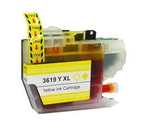 XGdEKA Ink Cartridges LC3619 XL 3619 LC3619 LC3619XL 1 Set Compatible With MFC-J2330DW MFC-J2730DW MFC-J3530DW MFC-J3930DW Printers(Yellow)